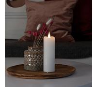 Konstsmide Christmas Bougie en cire véritable, à piles, LED, 1828-100,