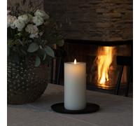 Konstsmide Christmas Bougie parfumée en cire véritable, coulée à la main, mode extinction, LED, 1624-115,