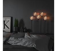 Konstsmide Christmas Chandelier métallique à décalage, LED, 3963-710TR,