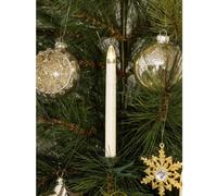 Konstsmide Guirlande de sapin LED, 5 bougies pour rallonger la guirlande 1920-1005 LED blanc chaudsur piles