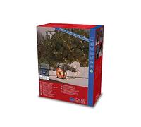 Konstsmide Guirlande lumineuse micro LED avec enrouleur de câble, givré, 600 diodes multicolores, 30 V, extérieur (IP44), 6 W, câble souple noir - 3836-537