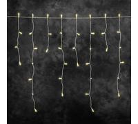 Konstsmide Guirlande lumineuse stalactites, effet chute de neige pour lextérieur 230 V/50 Hz CEE: F (A - G) 200 LED ambré
