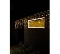 Konstsmide Guirlande lumineuse stalactites, effet chute de neige pour lextérieur 24 V CEE: E (A - G) 400 LED ambré