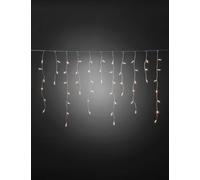 Konstsmide Guirlande lumineuse stalactites, effet chute de neige pour l'extérieur 24 V CEE: F (A - G) 200 LED blanc chaud