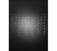 Konstsmide Guirlande lumineuse stalactites, effet chute de neige pour lextérieur 24 V CEE: F (A - G) 200 LED blanc chaud (L x l x H) 15.07 m x 507 cm x 87.5 cm