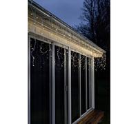 Konstsmide Guirlande lumineuse stalactites, effet chute de neige pour lextérieur 24 V CEE: G (A - G) 200 LED ambré