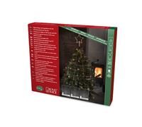 Konstsmide "Halo and Star Tree System" Christmas Lights Indoor Rice Lights/Indoor Use (IP20) / 24V Transformer / 274 Warm White Diodes / 2.35m / String Lights Pin Wire Silver Wire