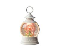 Konstsmide Lanterne à eau LED « Roue géante et sapin de Noël » | Câble noir | Intérieur | Diode blanc chaud | 12,6 x 21 x 7,7 | 4325-200