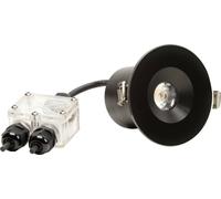 Konstsmide Maavalo Spot LED encastrable pour salle de bains CEE: F (A - G) 6 W IP44 noir