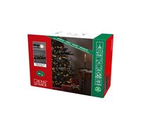 Konstsmide Micro LED Compactlights, 600 diodes blanc chaud, transformateur intérieur 30 V, 6 W, câble noir