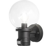Konstsmide Nemi Move 7321-750 Applique extérieure avec détecteur de mouvement Ampoule à économie d'énergie, LED E27 60 W noir