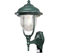 Konstsmide Parma 7235-600 Applique extérieure avec détecteur de mouvement E27 75 W vert