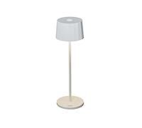 Konstsmide Positano 7813-250 Lampe de table pour intérieur/extérieur Blanc 10 x 10 x 36 cm