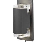 Konstsmide Potenza 7987-370 Applique extérieure LED, Ampoule à économie d'énergie GU10 12 W anthracite