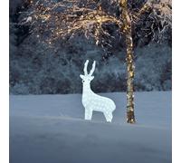 Konstsmide Rentier Lampadaire LED en forme de renne, 6168-203,