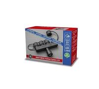 Konstsmide Répartiteur système LED Premium - 1 entrée/4 sorties - Transformateur extérieur électronique 31 V (IP67) - Câble noir - 4903-000 - Noir