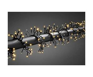 Konstsmide Touffe à micro LED Guirlande lumineuse, App Geste téléguidé, plastique, noir