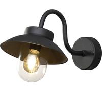 Konstsmide Vega Mini 417-750 Applique extérieure, Applique Ampoule à économie d'énergie, Ampoule à incandescence, LED E27 noir
