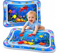 Kontai® Tapis d'eau pour bébé 70 × 50 cm - Tapis de jeu sensoriel avec noyau d'eau