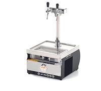 Kontakt 55/K Profi Pompe à Biere, Refroidisseur à Sec 2 Sorties en Acier Inoxydable, Pompe à Membrane 70 litres/h