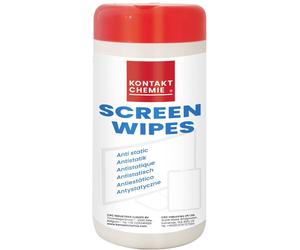 Kontakt Chemie Chiffon pour le nettoyage des écrans SCREEN WIPES 31980-AA 100 pc(s)