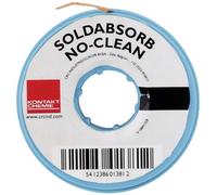 Kontakt Chemie CRC Kontaktchemie Tresse à dessouder Longueur 1.5 m Largeur 2.5 mm flux imprégné