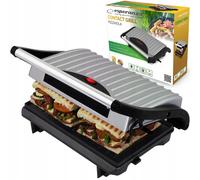 Kontakt-Pizzagrill Table 750W pour Bifteck, Sandwich Panini Toaster non Adhésive