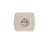 Kontakt-Simon AGZ1E/12 - Prise de courant (beige, en plastique, IP20, 250 V, 90 mm, 37,5 mm)