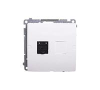 Kontakt-Simon BM61.01/11 Prise de courant en plastique IP20 Blanc 75 mm 34 mm 75 mm