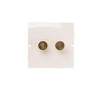 Kontakt-Simon BMGL2.02/11 Prise de courant en plastique IP20 Blanc 75 mm 47 mm 75 mm