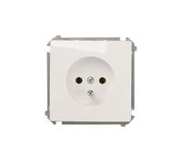 Kontakt-Simon BMGZ1.01/11 Prise de courant en plastique IP20 Blanc 250 V 75 mm 40,5 mm