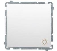 Kontakt-Simon BMS1.01/11 Interrupteur électrique Pushbutton switch Blanc - Accessoire couteau électrique (Pushbutton switch, blanc, en plastique, IP20