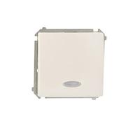 Interrupteur électrique - Simon - Kontakt-Simon Bmw1L.01-11 - Blanc - Poussoir - 10 A