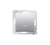 Kontakt-Simon DS1AL.01/43 commutateur électrique Bouton-poussoir Argent