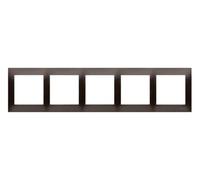 kontakt-simon Simon 54 5902787827199 Cadre 5 Plis Marron Mat DR5/46