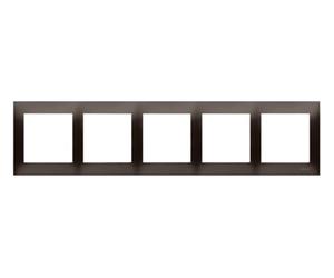 kontakt-simon Simon 54 5902787827199 Cadre 5 Plis Marron Mat DR5/46