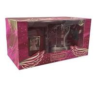 KONTIKI Bougie ellipse 2 mèches foret des anges et carrousel animé Heart and Home Rose G