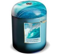 KONTIKI Bougie heart and home océan Saphir - Durée de combustion: jusqu'à 30 heures BLEU G