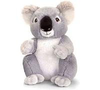 KEELECO – Peluche Koala SE6268 – 100% recyclée, jouet écologique 18 cm