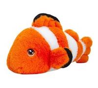Keel Toys - Peluche Poisson Clown SE1017 33 cm Orange/Blanc