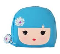 KONTIKI - Petit porte monnaie bleu Kimmi Junior BLEU G