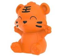 KONTIKI Veilleuse petit tigre à défilement de couleurs 9 cm Orange G