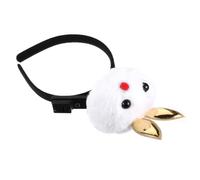 KONTONTY 1 Ensemble 3 Pièces Bandeau De Lapin Lumineux Bandeaux En Peluche Oreilles De Lapin De LED x De Dessin Animé Cerceau De Cheveux De Fête Éclairé