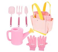 KONTONTY 1 Ensemble Set Outils de Jardinage pour Garçon Fille Râteaux Pratiques Kit Inspiration pour Garçons Filles Outils de Jardinage Éducatifs