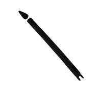 KONTONTY 1 Pc étui à Stylet Applecrayon Crayons d'écriture Pointe de Stylet utile Pot Crayon Etui penien Bouchon de Stylo d'oreille de Lapin Pointe de Stylo Chic Gel de silice Black