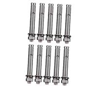 KONTONTY 10 Pièces Boulons Expansion Acier Inoxydable Externe Robuste pour Fixation pour Clôtures et