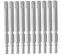 KONTONTY 10 Pièces câble Audio séparateur en Y Rivets de quincaillerie pour Chien Clous Enceintes Actives pour Platine Vinyle Clou Marteau l'ancre Métal Silver