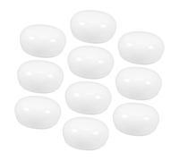 KONTONTY 10 Pièces Couvercle Plastique Transparent pour Lampes Suspendues Lot de Diffuseur Plat Brouillard pour Éclairage Intérieur et Extérieur Améliore la Distribution de Lumière