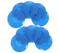 KONTONTY 10 Pièces Flag Pole Car Suction Cup Guard Anti-Slip Suction Base Cover for Auto Flagpole Protection Secure Attachment and Paint Safety for Vehicle Display