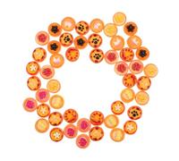 KONTONTY 10 Pièces Miniature Egg Tart Models Resin Toys Safe DIY Dollhouse Food Accessories for Kitchen Pretend Play and Tea Party Decorations